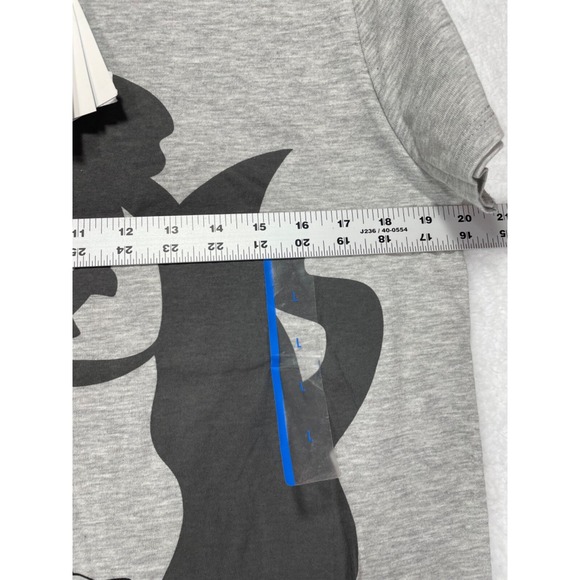 Disney Mickey Mouse Women's size Large Scary Shadow Spooky Halloween Shirt - Picture 8 of 10